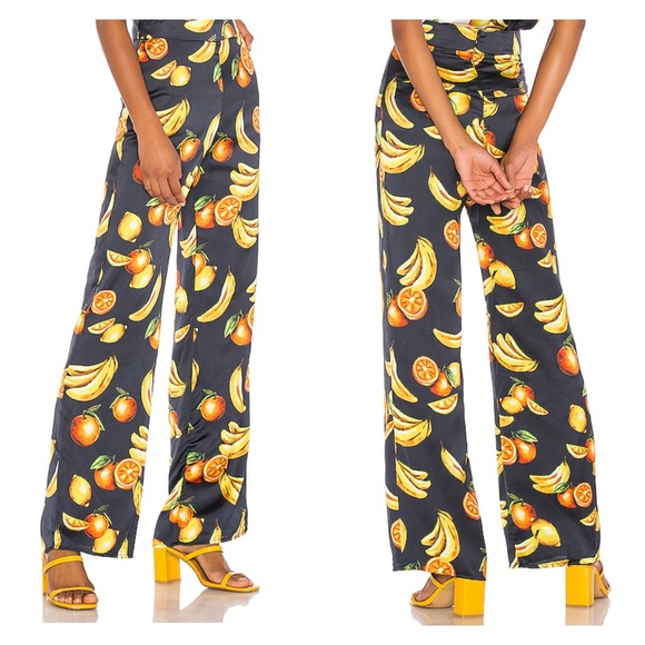 Song of Style Pants - Song of Style Blair’s Navy Pant in Black Fruit